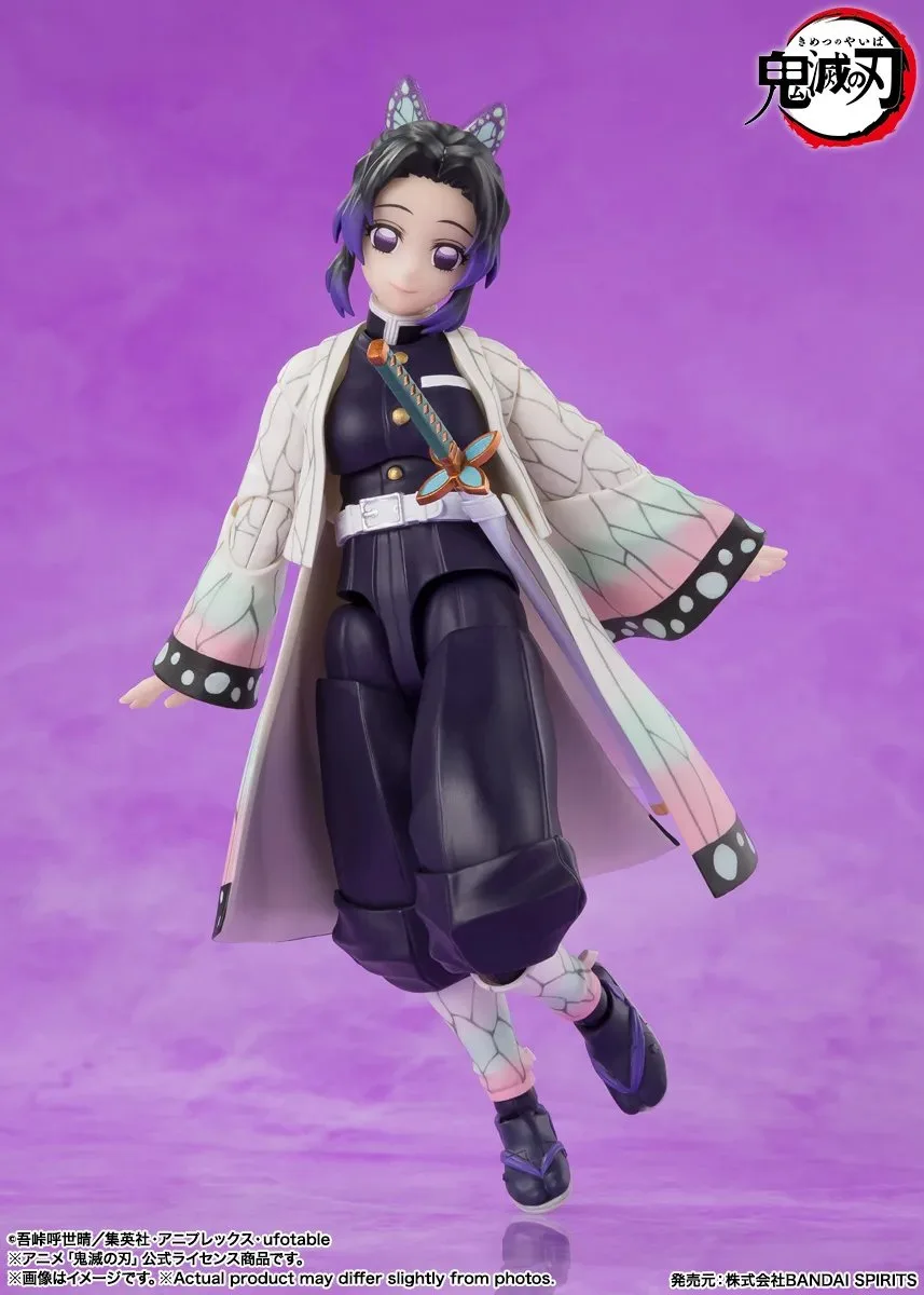 BANDAI SPIRITS《鬼滅之刃》S.H.Figuarts「胡蝶忍」可動公仔再次登場!經典羽織造型與專屬日輪刀重現