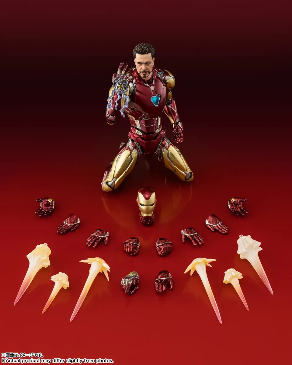 S.H.Figuarts 鋼鐵人馬克85 確定2026年9月19日發售！全新塗裝特效件與東尼頭雕登場 細節特寫