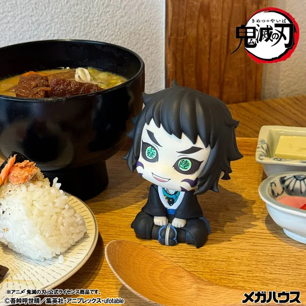 MegaHouse《鬼滅之刃》「LOOKUP 獪岳」抬頭仰望公仔登場!凶狠眼神配Q版坐姿超有戲 細節特寫