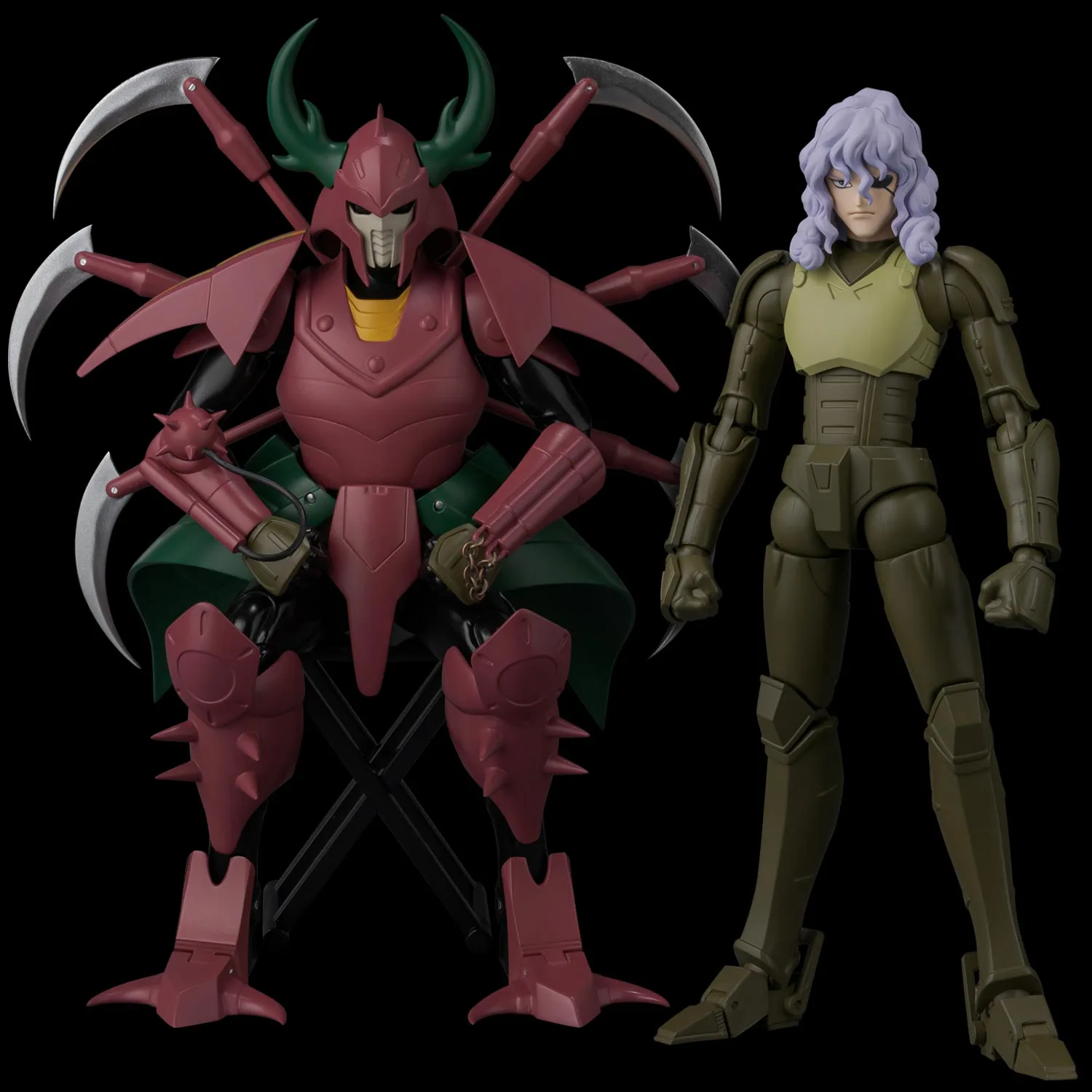 千值練 超彈可動《魔神壇鬥士》螺呪羅:幻魔長蛛旗艦評測 展示照