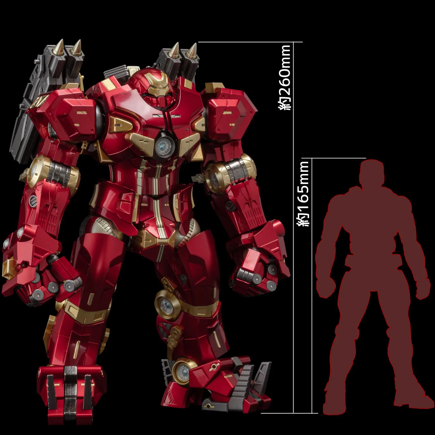 千值練 Fighting Armor《漫威》綠巨人浩克:裝甲重拳旗艦評測 細節特寫