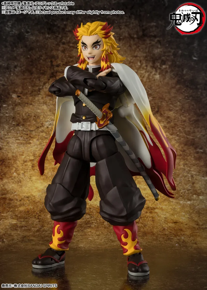 S.H.Figuarts《鬼滅之刃》煉獄杏壽郎 可動公仔確定於 2027年5月發售!五款替換表情重現大哥英姿 細節特寫