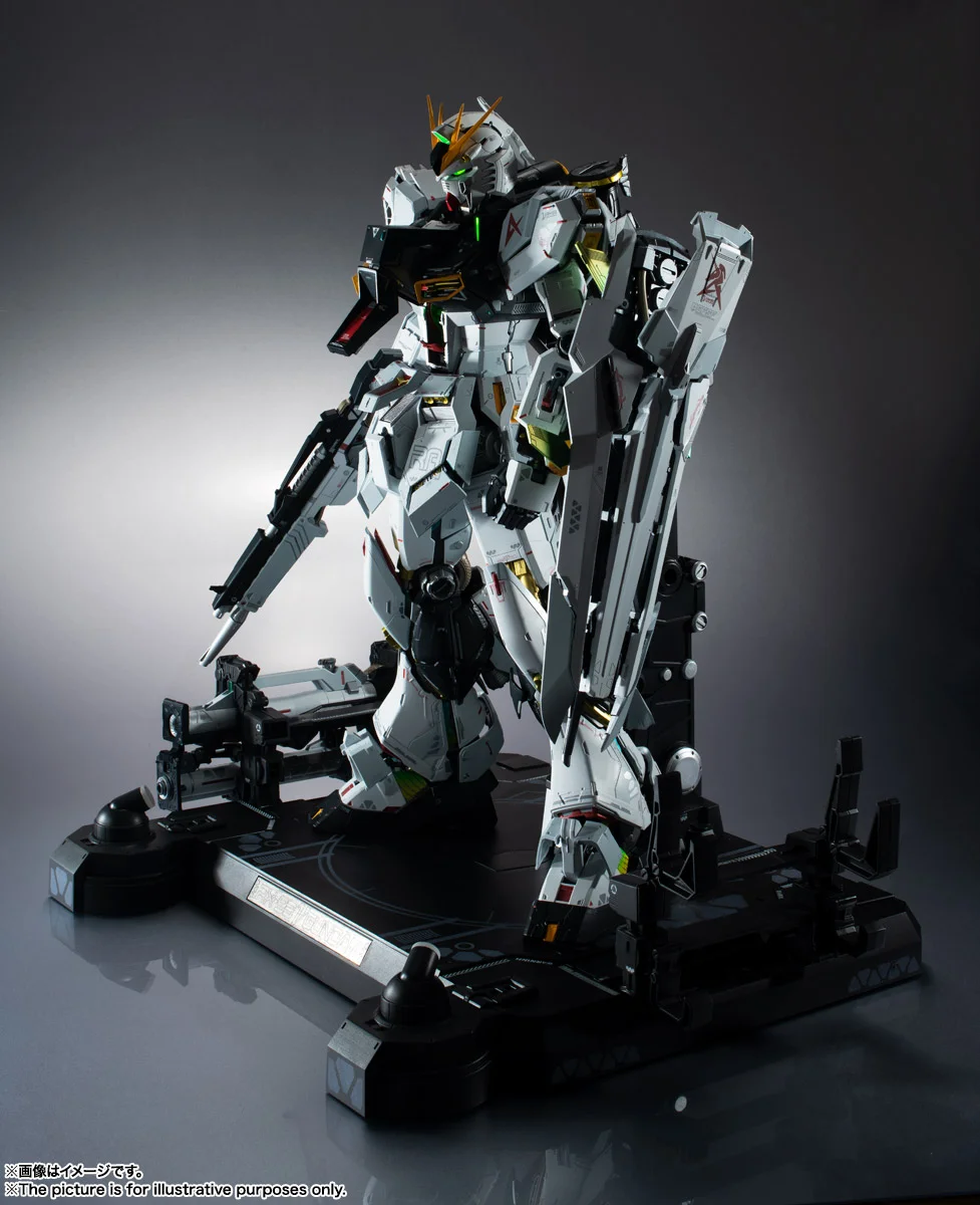 解體匠機 METAL STRUCTURE RX-93 ν 鋼彈(ν Gundam):旗艦工藝完全評測 官方展示照 1