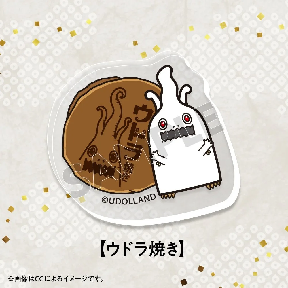 小烏多拉 壓克力立體貼紙【烏多拉燒】 官方商品照