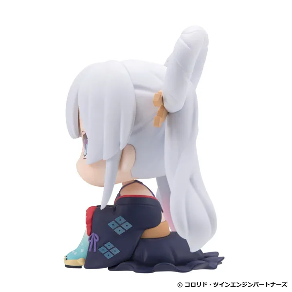 MegaHouse《超輝夜姬!》月見八千代 LOOKUP 系列登場!抬頭仰望坐姿超療癒 2027年5月下旬發售 細節特寫