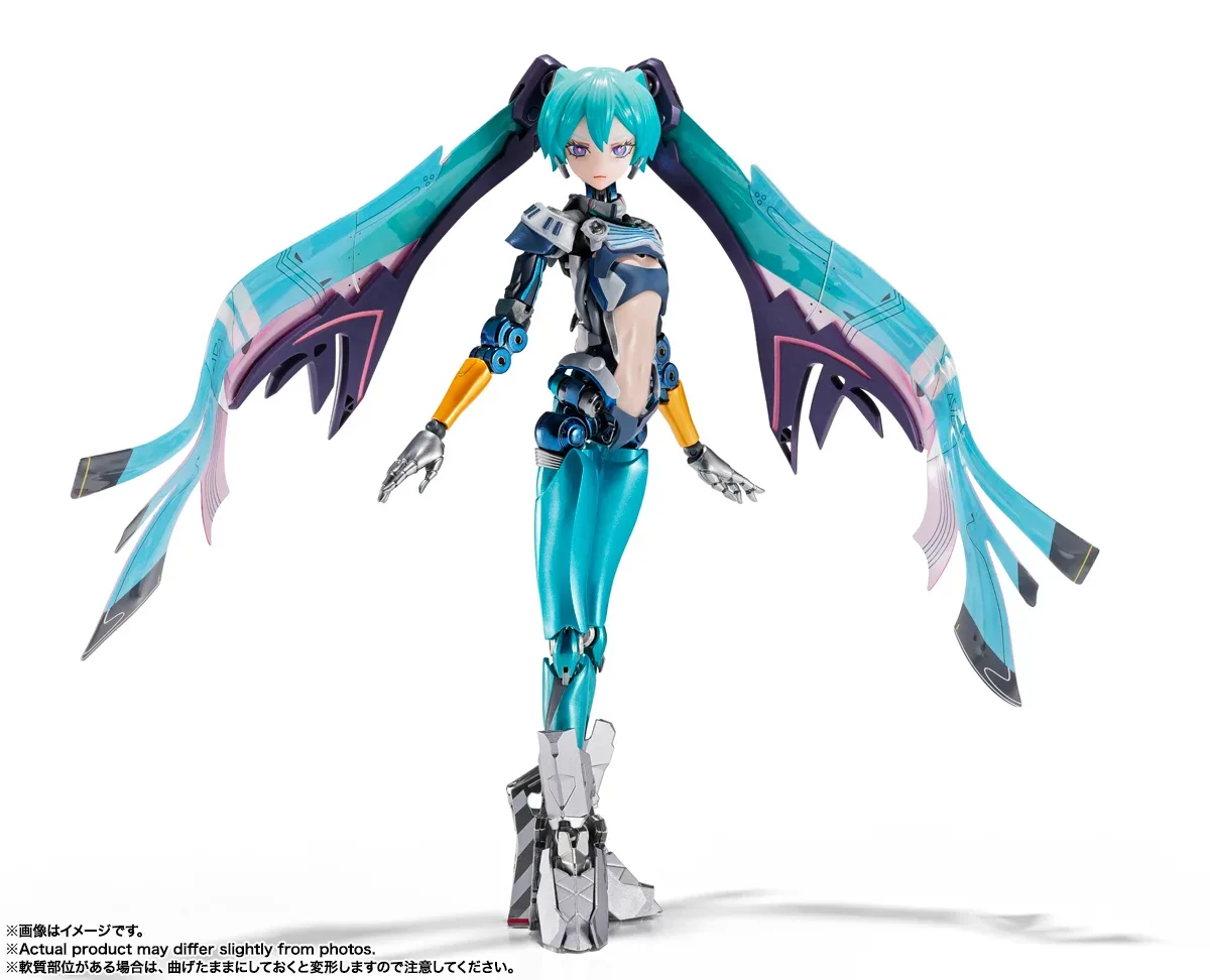 複合材質與合金骨架的機械歌姬!BANDAI SPIRITS「METAL BUILD 初音未來」2026年10月24日正式發售 細節特寫