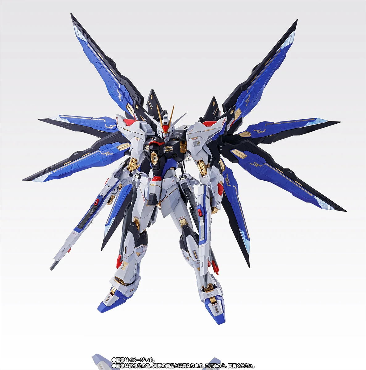 METAL BUILD 攻擊自由鋼彈 SOUL BLUE Ver.:旗艦工藝完全評測 細節特寫