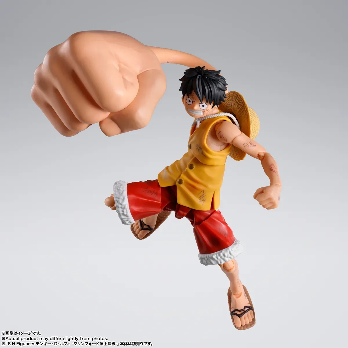 S.H.Figuarts《航海王》魯夫頂上決戰「三檔」配件套組 2026年10月17日正式發售 細節特寫