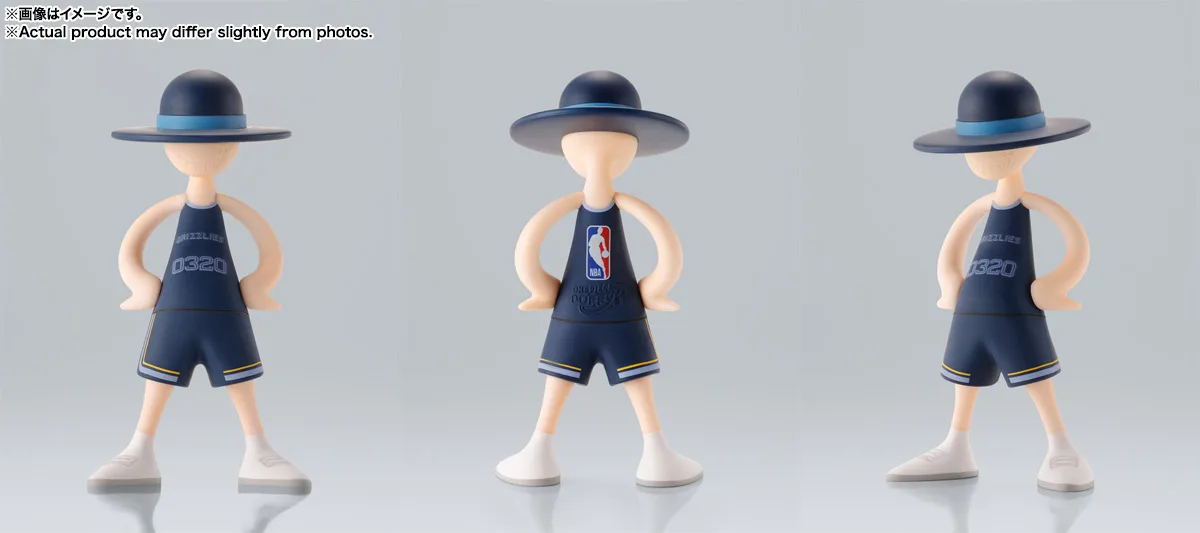 《航海王》聯名 NBA 紀念公仔登場!BANDAI「LUFFY