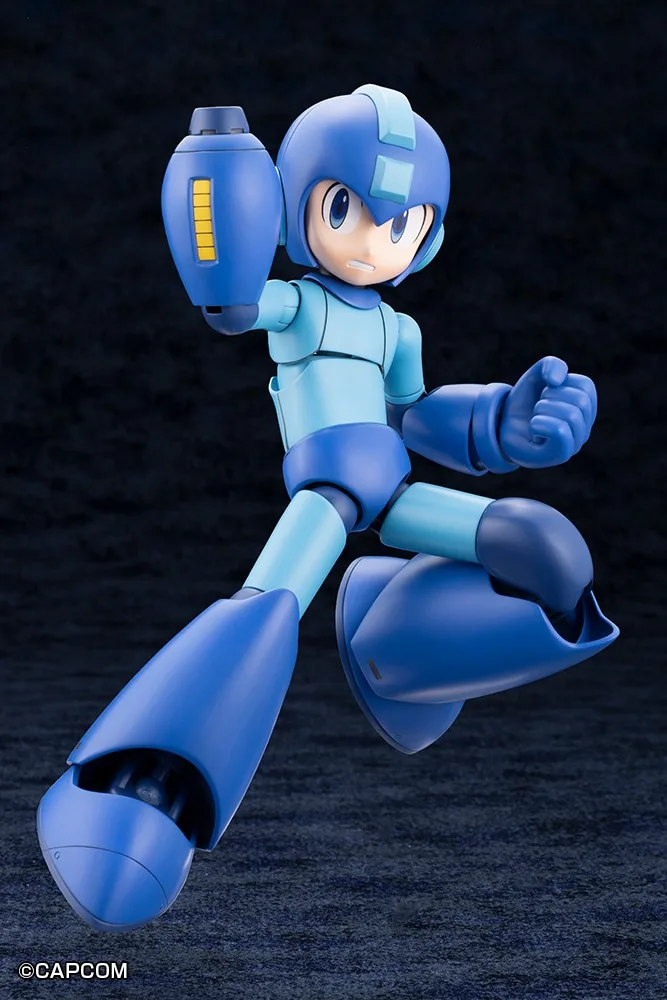 壽屋 GRANDE SCALE《洛克人11》洛克人 組裝模型登場!25公分大比例還原經典動作姿態 細節特寫