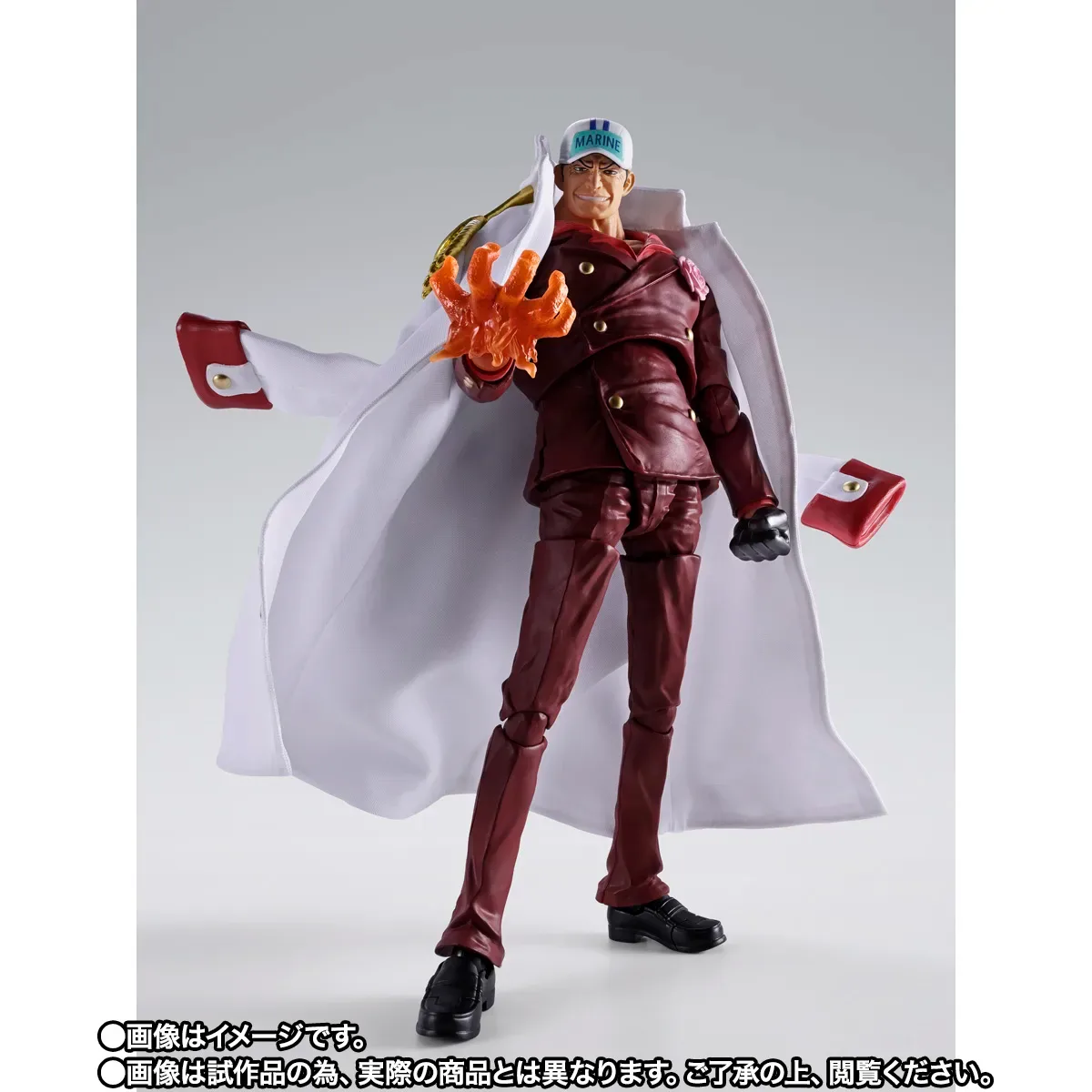 S.H.Figuarts 航海王 頂上決戰「赤犬」盃登場：附岩漿特效與名場面連動配件 細節特寫