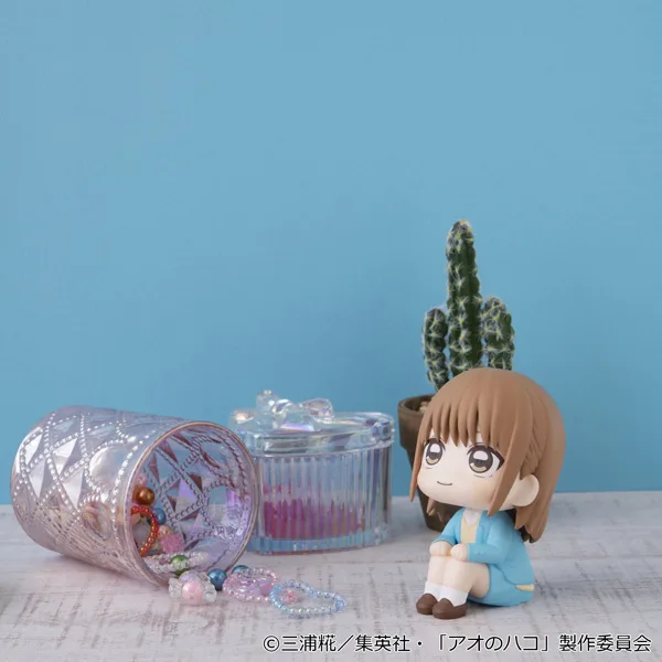 MegaHouse《青春之箱》鹿野千夏 Look Up 抬頭系列公仔登場!仰望坐姿眼神對視超療癒 細節特寫