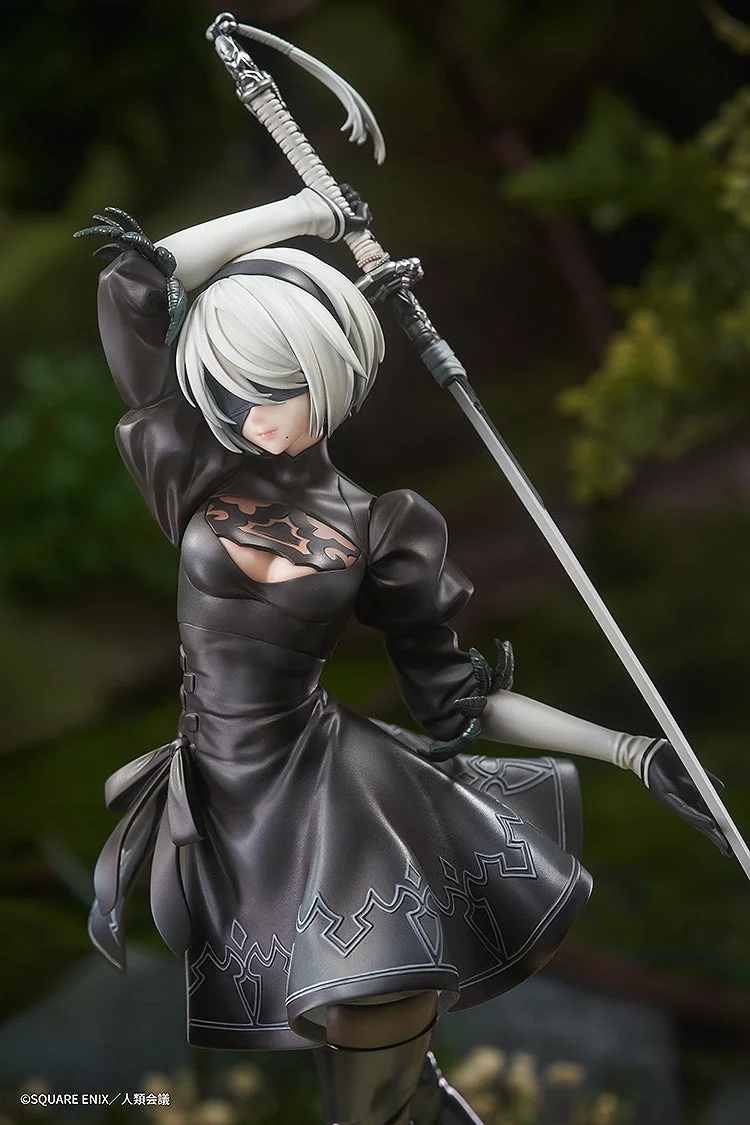 Max Factory 尼爾:自動人形 2B(寄葉二號B型)DX版 1/7 比例模型 細節展示特寫 (4)