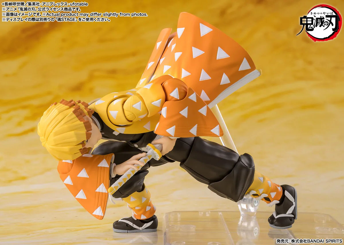 S.H.Figuarts《鬼滅之刃》我妻善逸確定 2026年10月17日發售,配件規格與入手重點整理 細節特寫