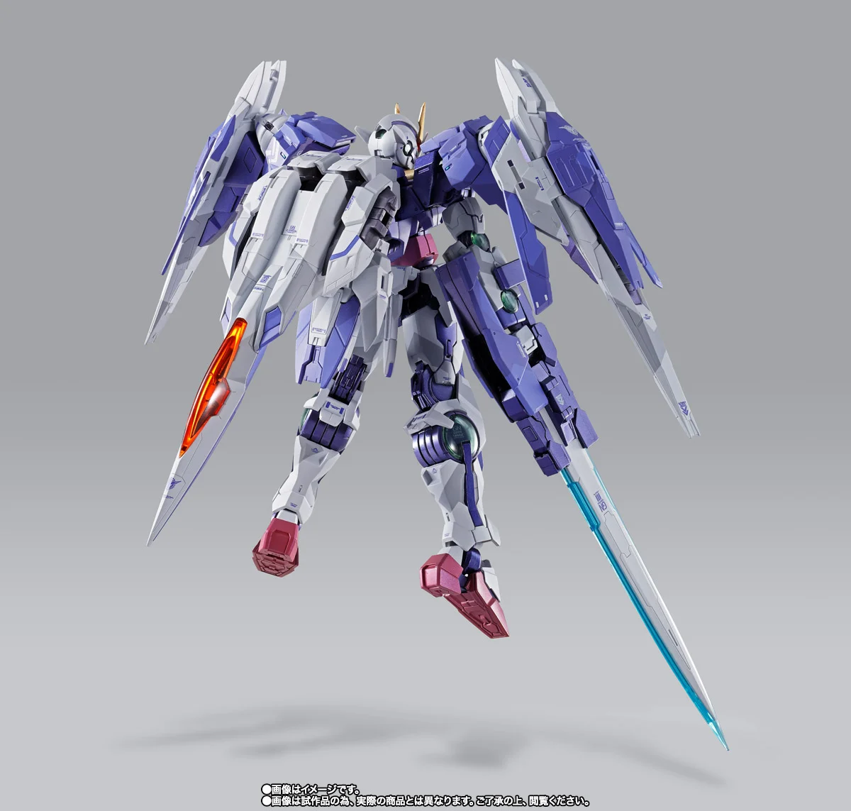 METAL BUILD《機動戰士鋼彈00》00 Raiser 碧藍量子型:旗艦工藝完全評測 細節特寫