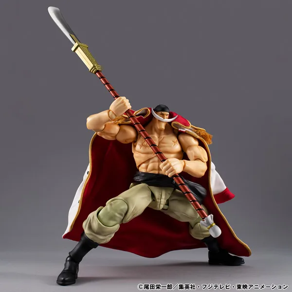 MegaHouse Variable Action Heroes《航海王》「白鬍子」艾德華·紐蓋特 Ver.1.5 可動公仔 2027年5月發售 細節特寫