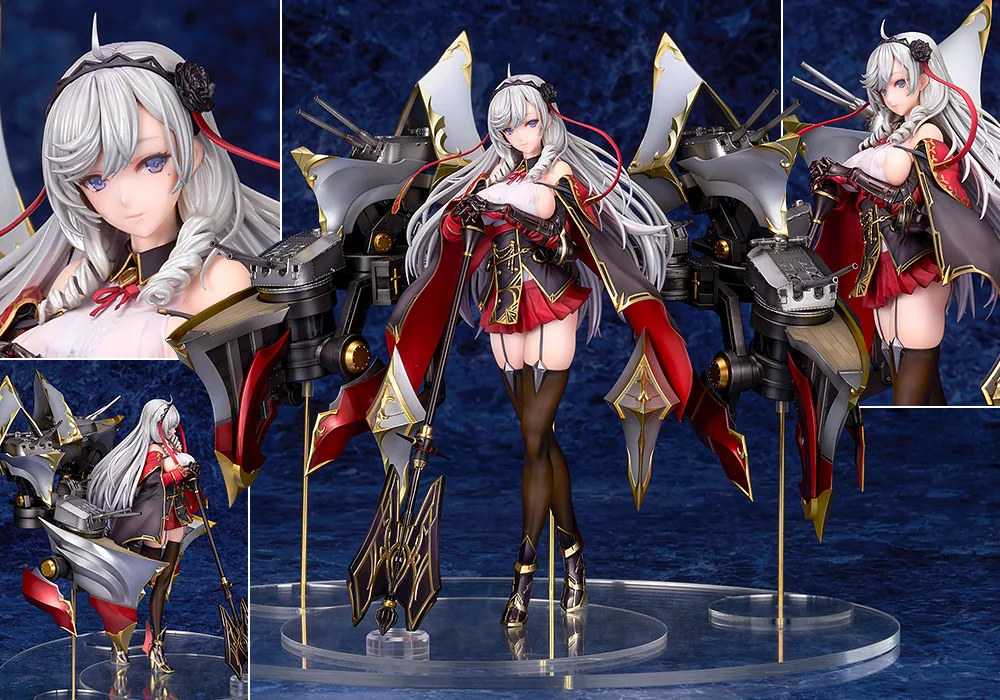 ALTER《碧藍航線》阿爾及利亞 璀璨晚禮服 1/7 比例完成品公仔:旗艦工藝完全評測 細節特寫