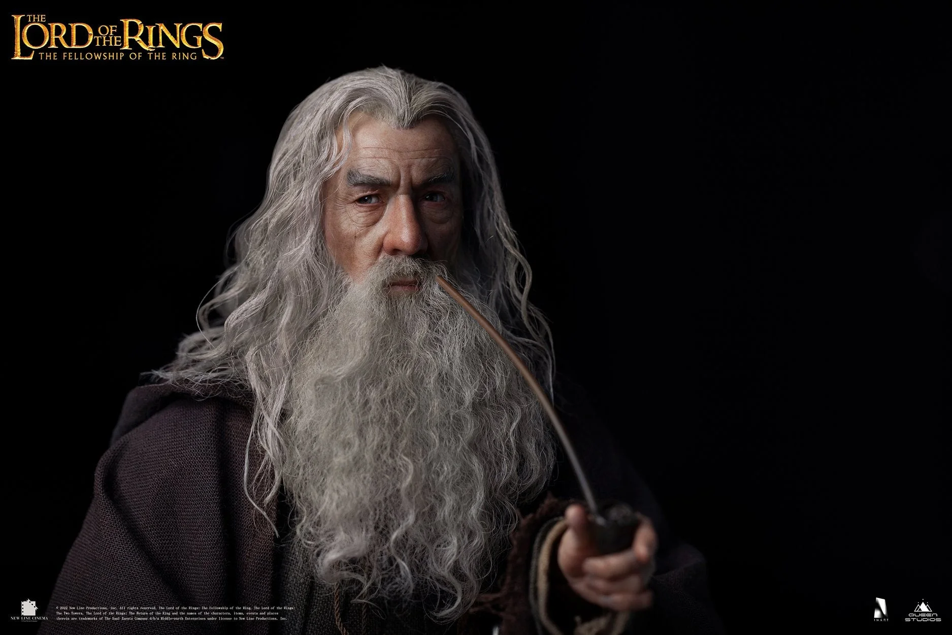 INART《魔戒:首部曲》灰袍甘道夫(Gandalf the Grey)1/6 收藏級可動人偶 細節展示 (7)