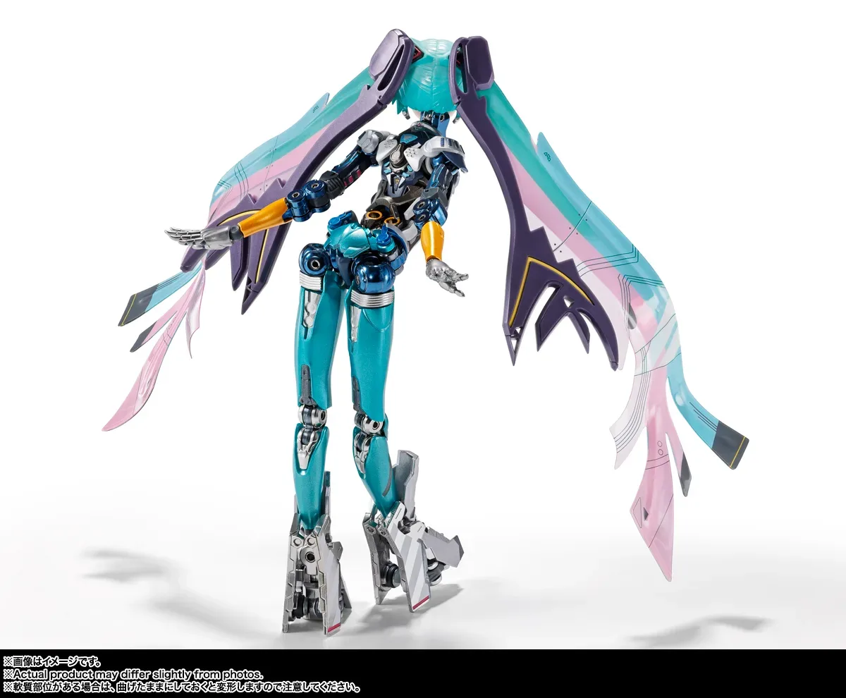 複合材質與合金骨架的機械歌姬!BANDAI SPIRITS「METAL BUILD 初音未來」2026年10月24日正式發售 細節特寫