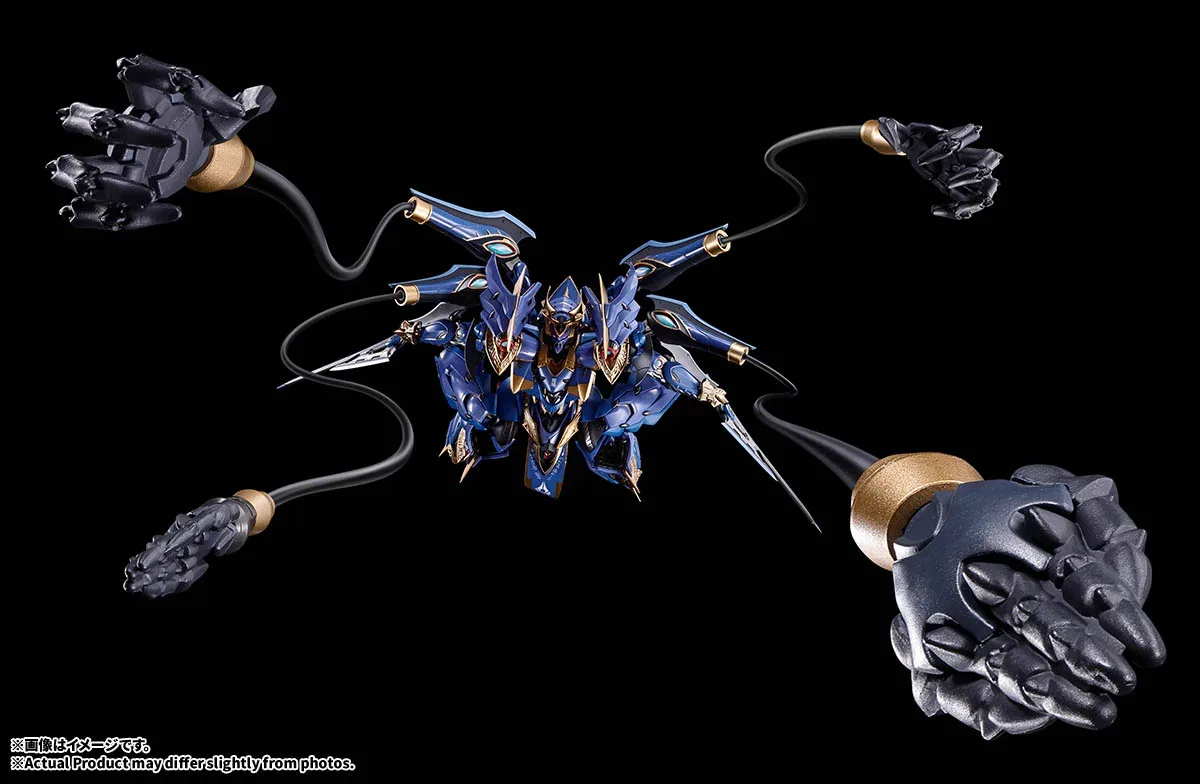 萬代 METAL BUILD《騎士&魔法》最強幻晶騎士「斑鳩」強勢參戰!天神英貴重塑機械美學、小說經典軍棋王座霸氣重現 細節特寫