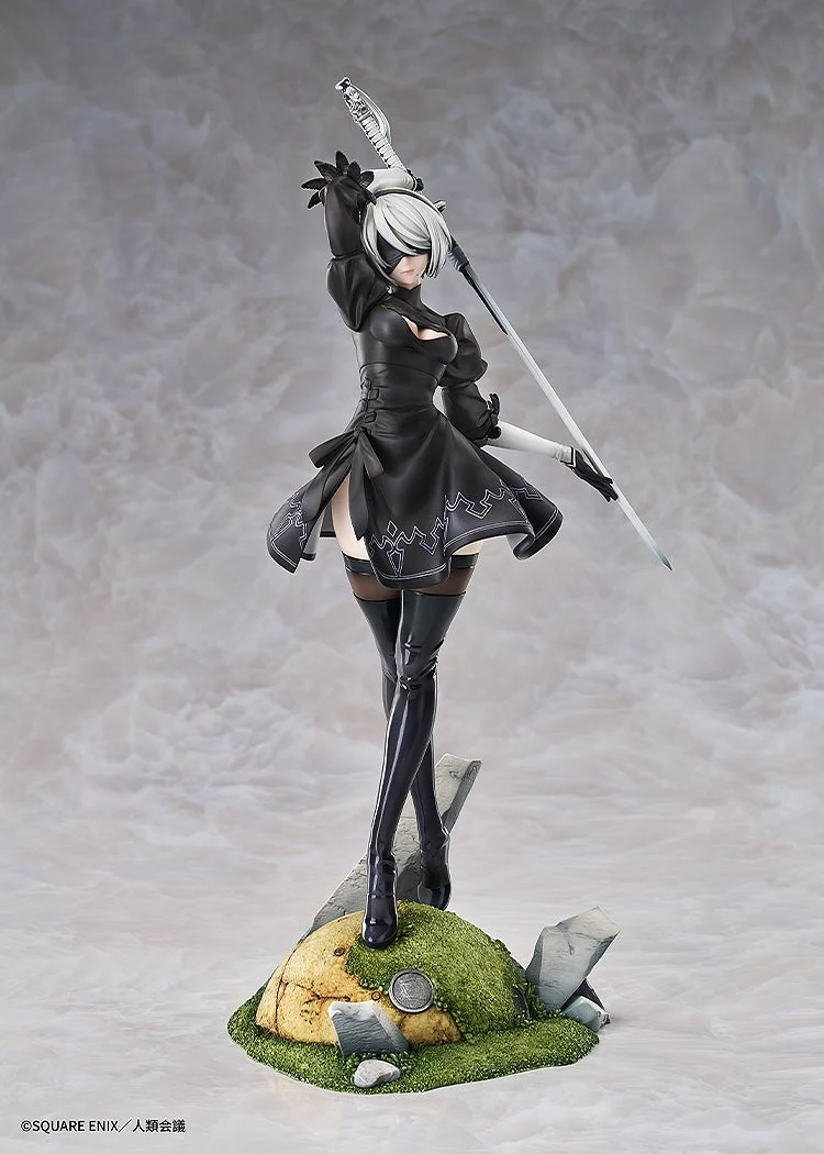 Max Factory 尼爾:自動人形 2B(寄葉二號B型)DX版 1/7 比例模型 細節展示特寫 (6)