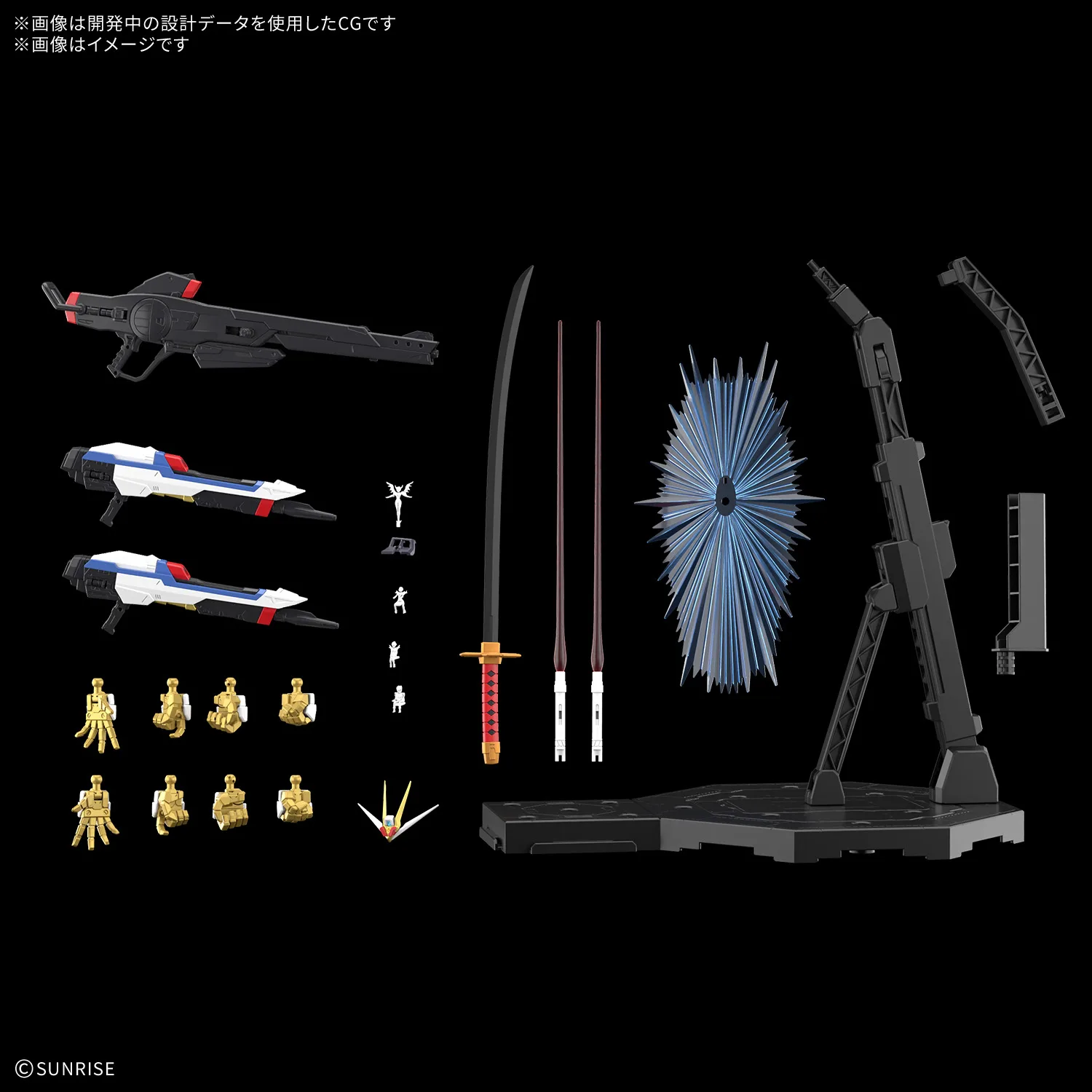 BANDAI SPIRITS 推出 MGEX 1/100 全能攻擊自由鋼彈 挑戰極致光彩表現 2027年3月發售 細節特寫