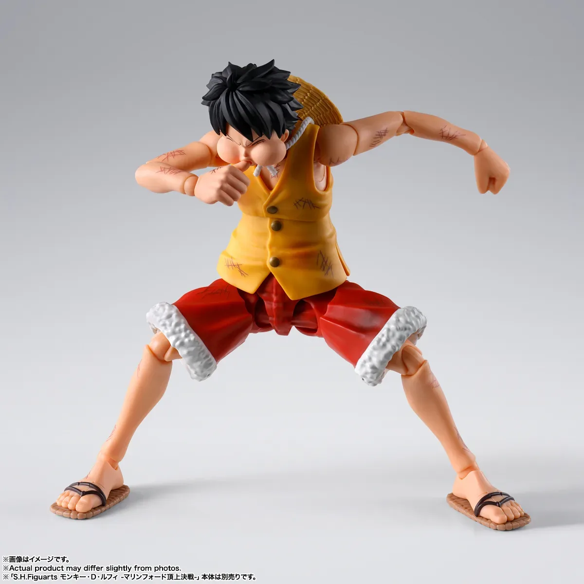 S.H.Figuarts《航海王》魯夫頂上決戰「三檔」配件套組 2026年10月17日正式發售 細節特寫