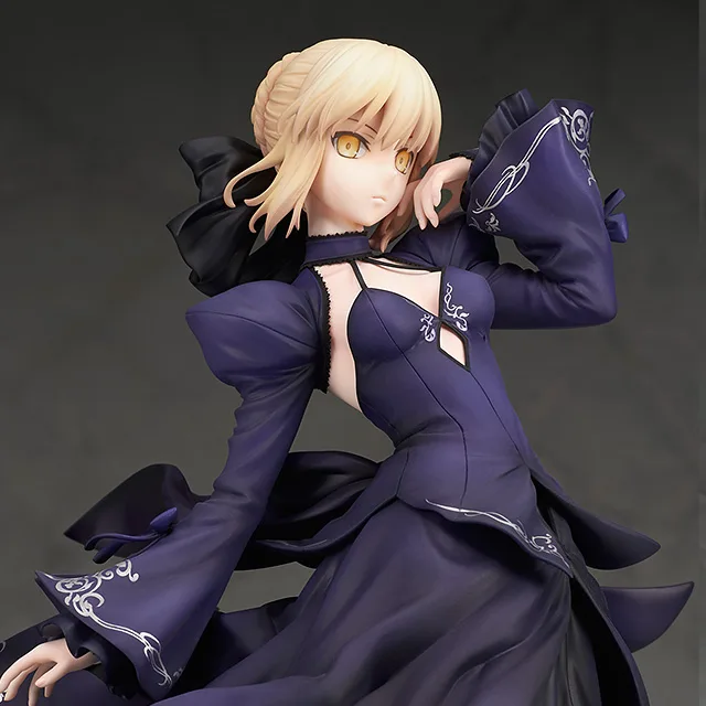 ALTER《Fate/Grand Order》Saber/阿爾托莉亞·潘德拉剛[Alter] 禮服Ver. 1/7 比例模型：完全評測 細節特寫