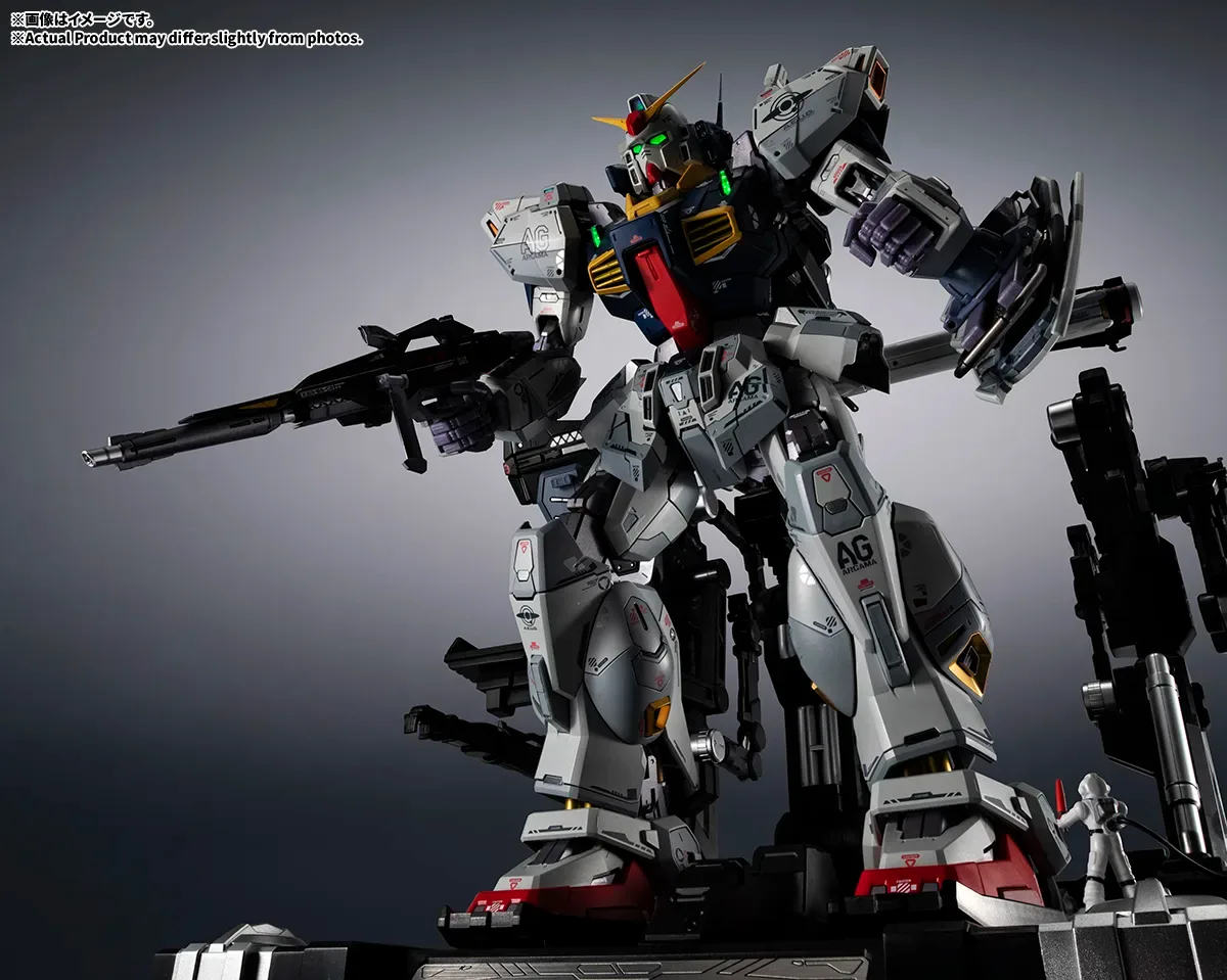 萬代頂級旗艦！METAL STRUCTURE 解體匠機 RX-178 鋼彈Mk-II（幽谷規格）霸氣降臨 細節特寫