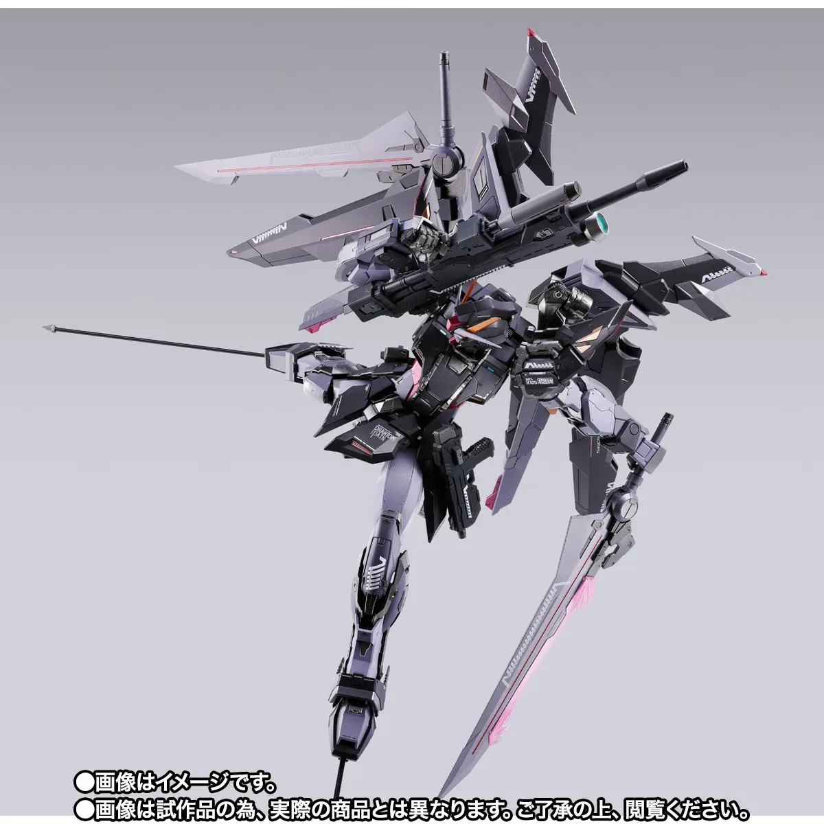METAL BUILD《機動戰士鋼彈SEED C.E.73 -STARGAZER-》漆黑攻擊鋼彈 20 週年紀念配色合金可動模型登場 細節特寫